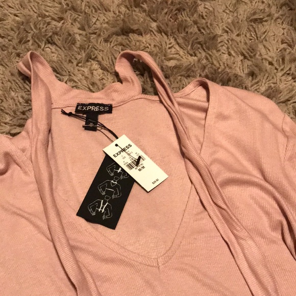 Blush chocker neck top-NWT - Picture 4 of 4